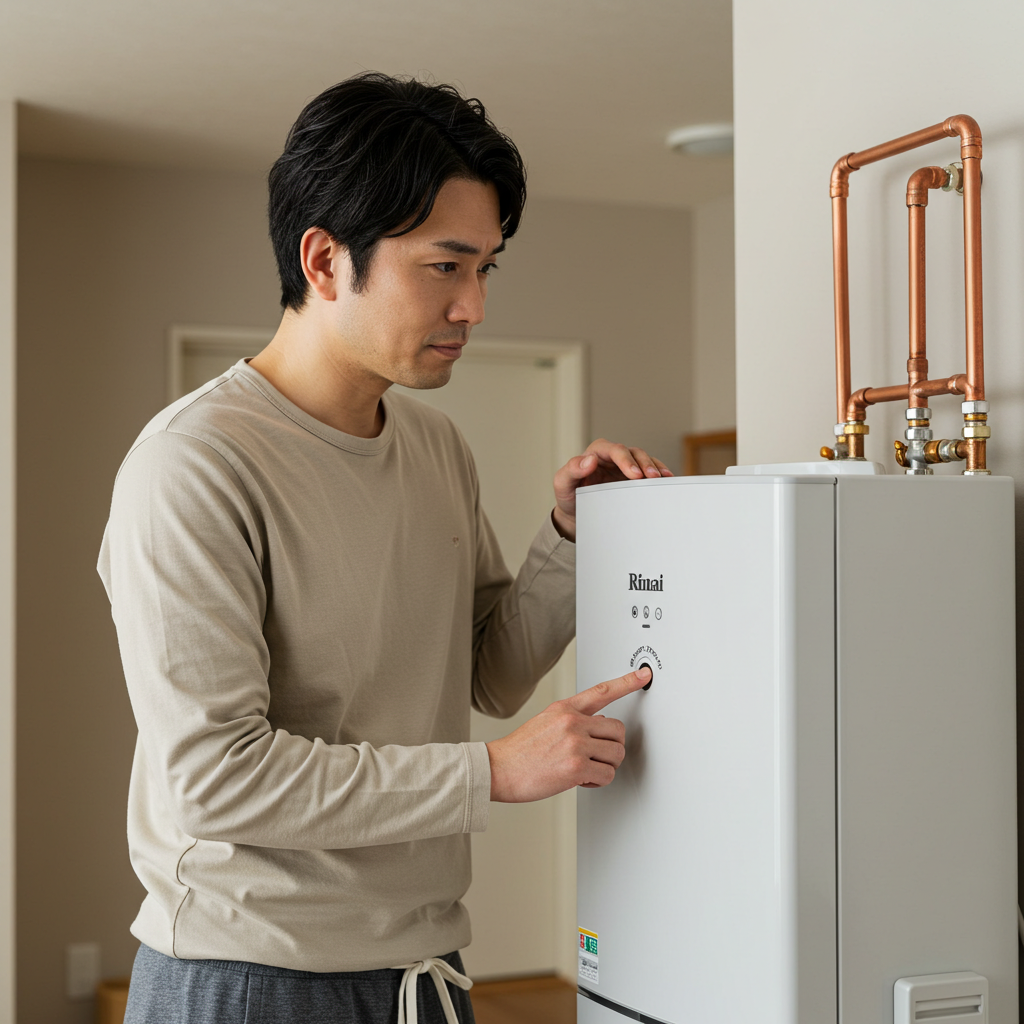 給湯器リモコン電池交換方法を解説