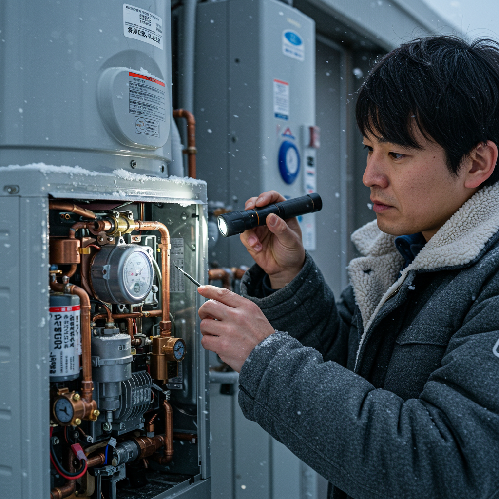 エコキュートお湯が出ない水は出る凍結時の特徴