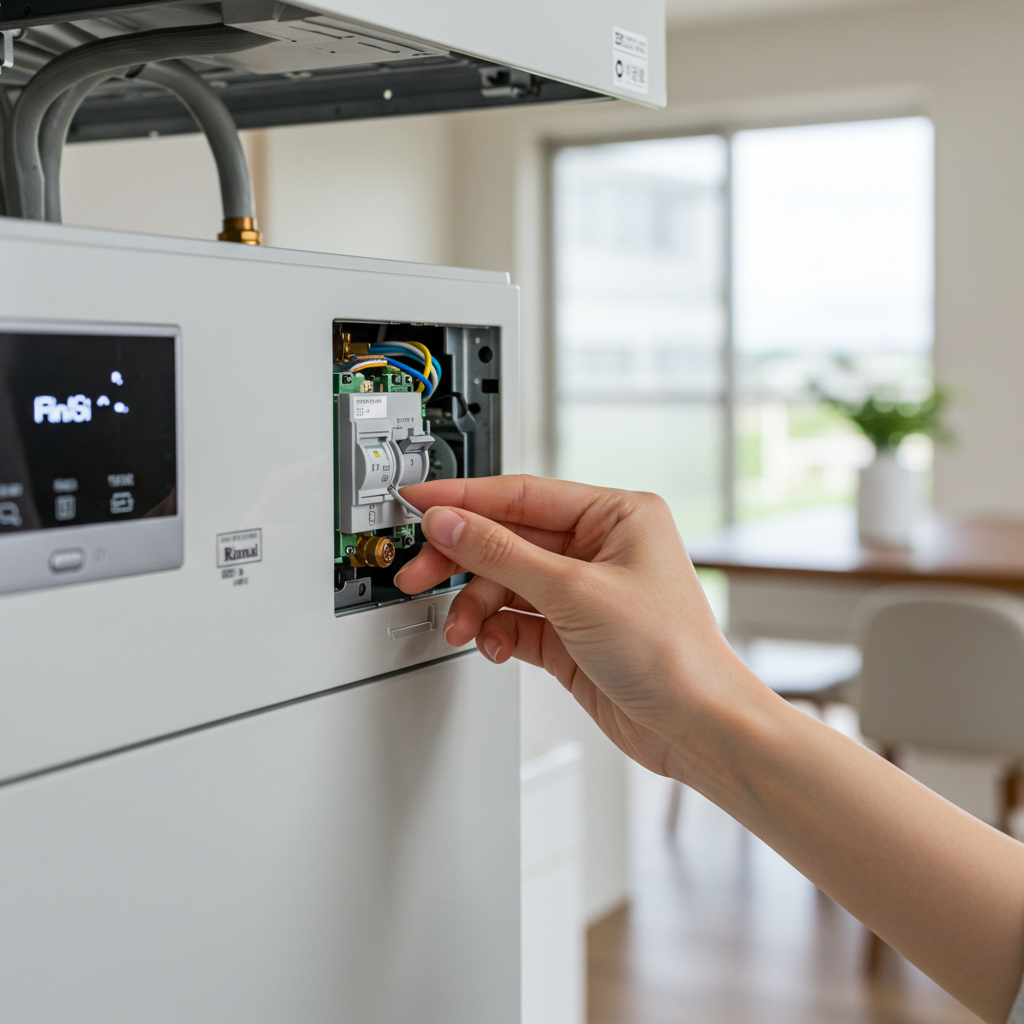 リンナイ 給湯器 電源落ちる際の確認ポイント
