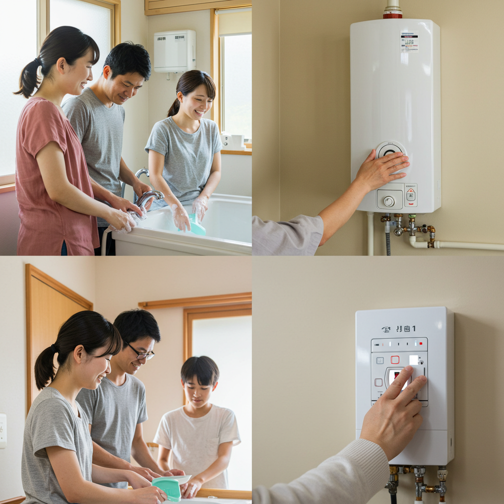 給湯器の電源はつけっぱなしと都度消し、どっちがお得？