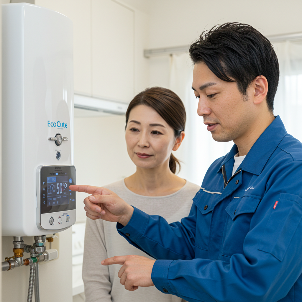 エコキュートの給湯温度は50度と60度ではどちらが最適ですか？