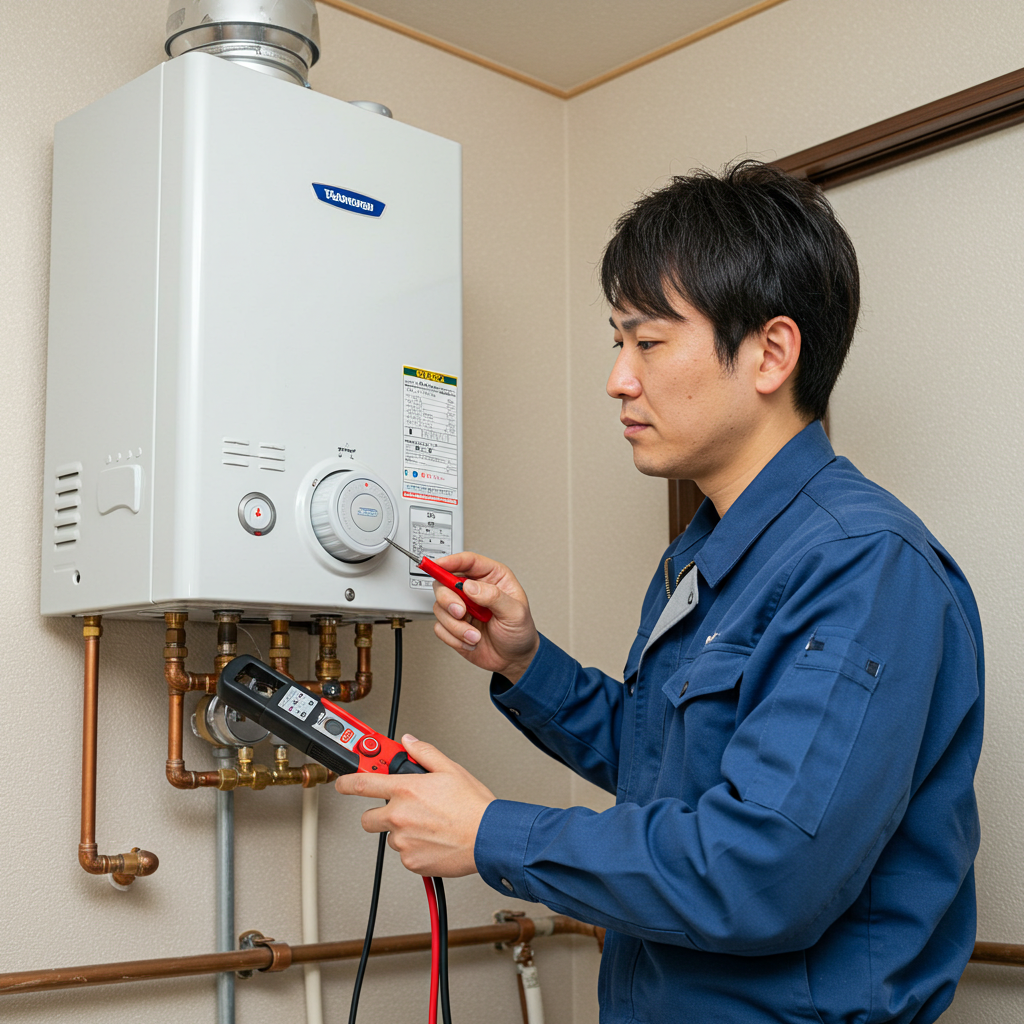 ガス給湯器と消防法の安全基準