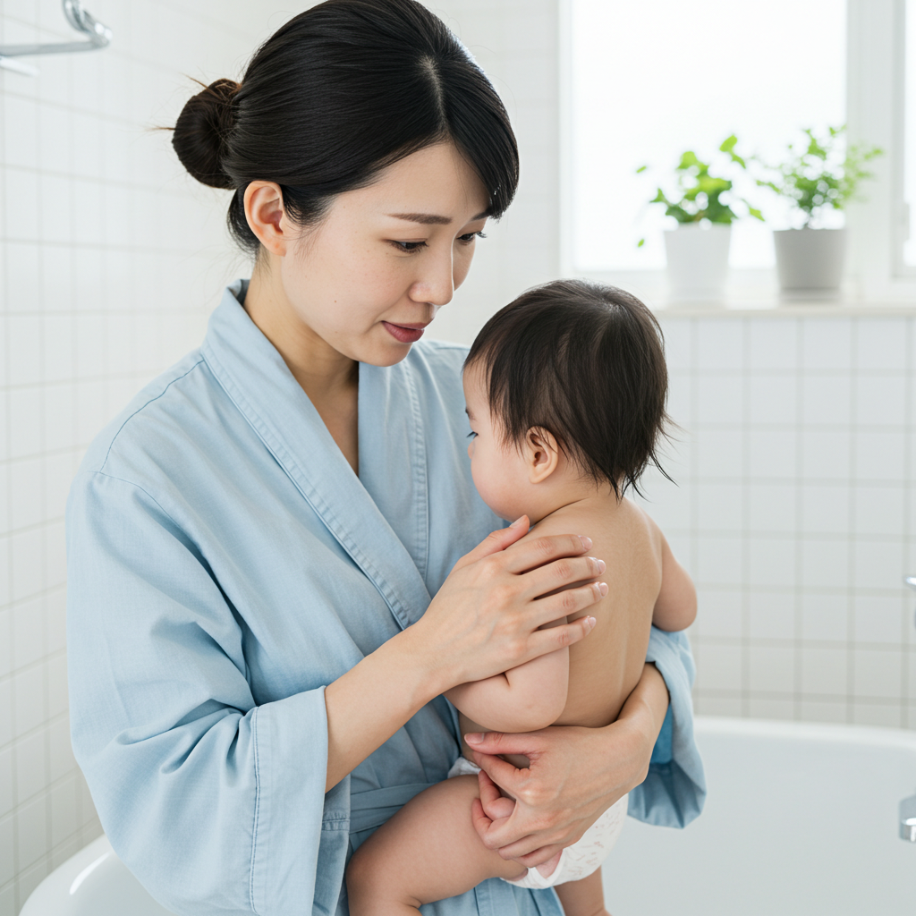 お風呂黒いカス体に悪いのか？