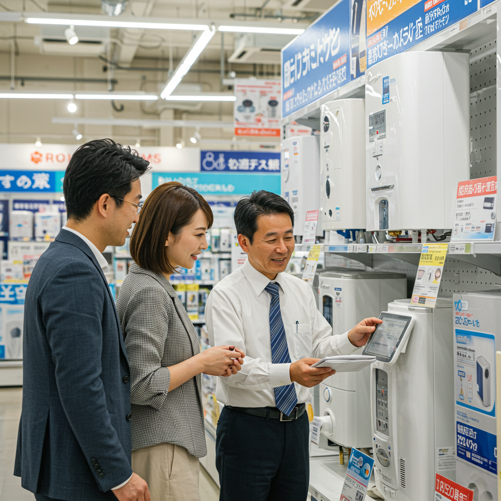 ヤマダ電機給湯器交換の特徴と注意点
