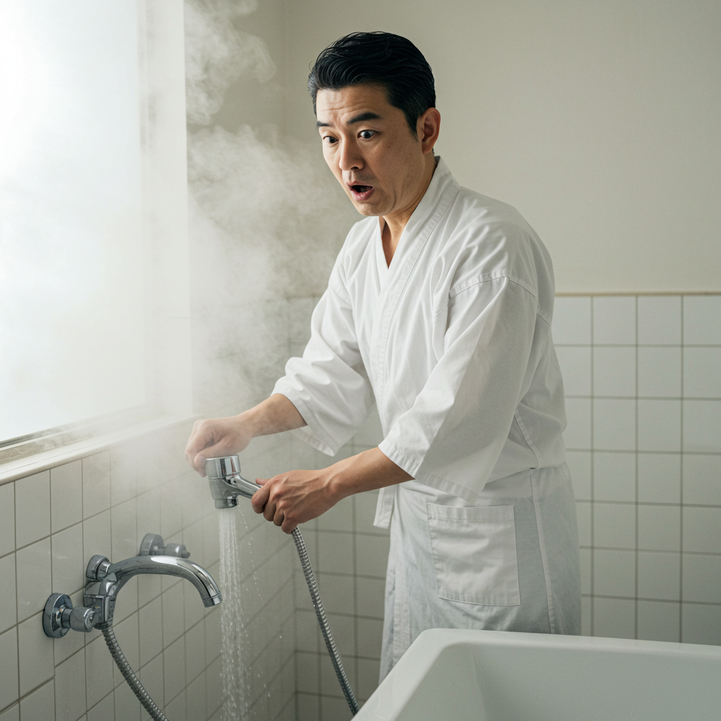 水は出るのにお湯が出ない時の対応方法