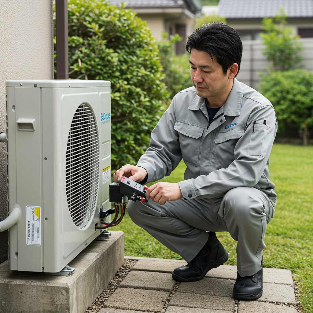 エコキュートの再起動の仕方は？