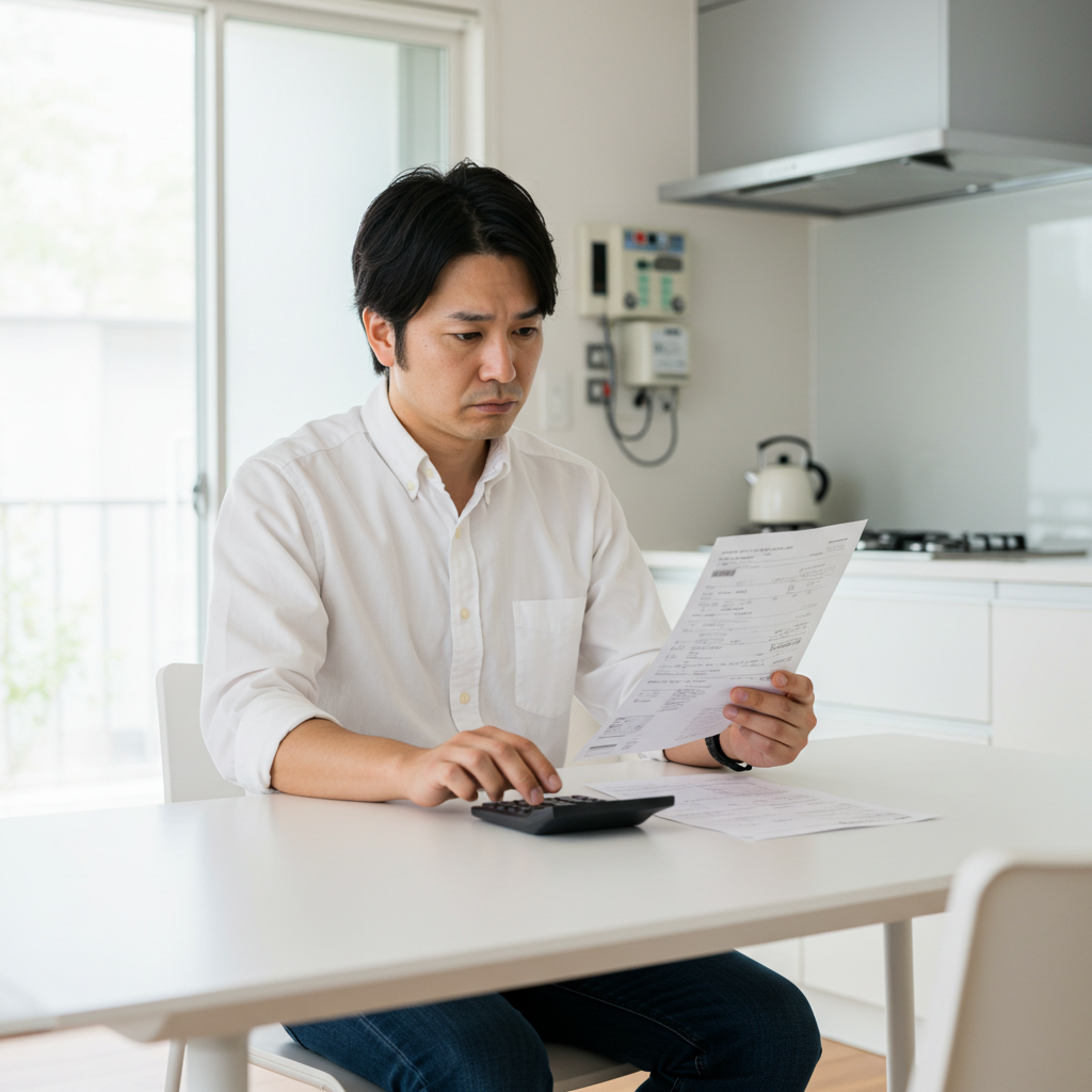 給湯器ガス代はどうやって計算する？