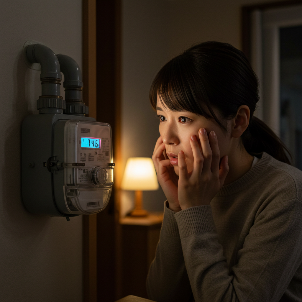 給湯器ガス代つけっぱなしが招く損失