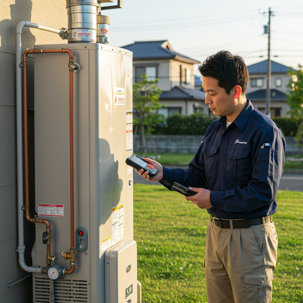 リンナイの給湯器から音がするのは故障ですか？