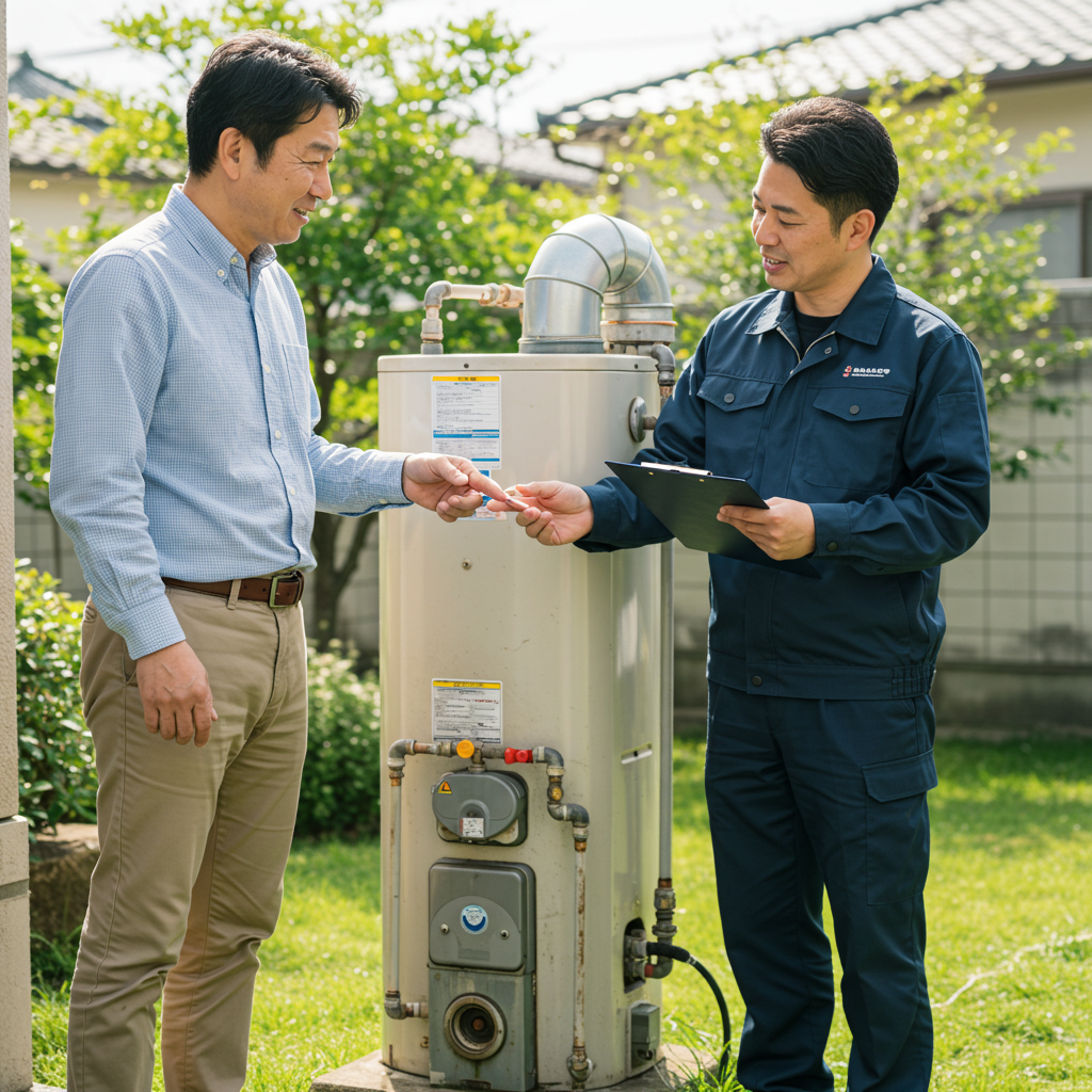 ガス給湯器の寿命は20年ですか？耐用年数と交換目安