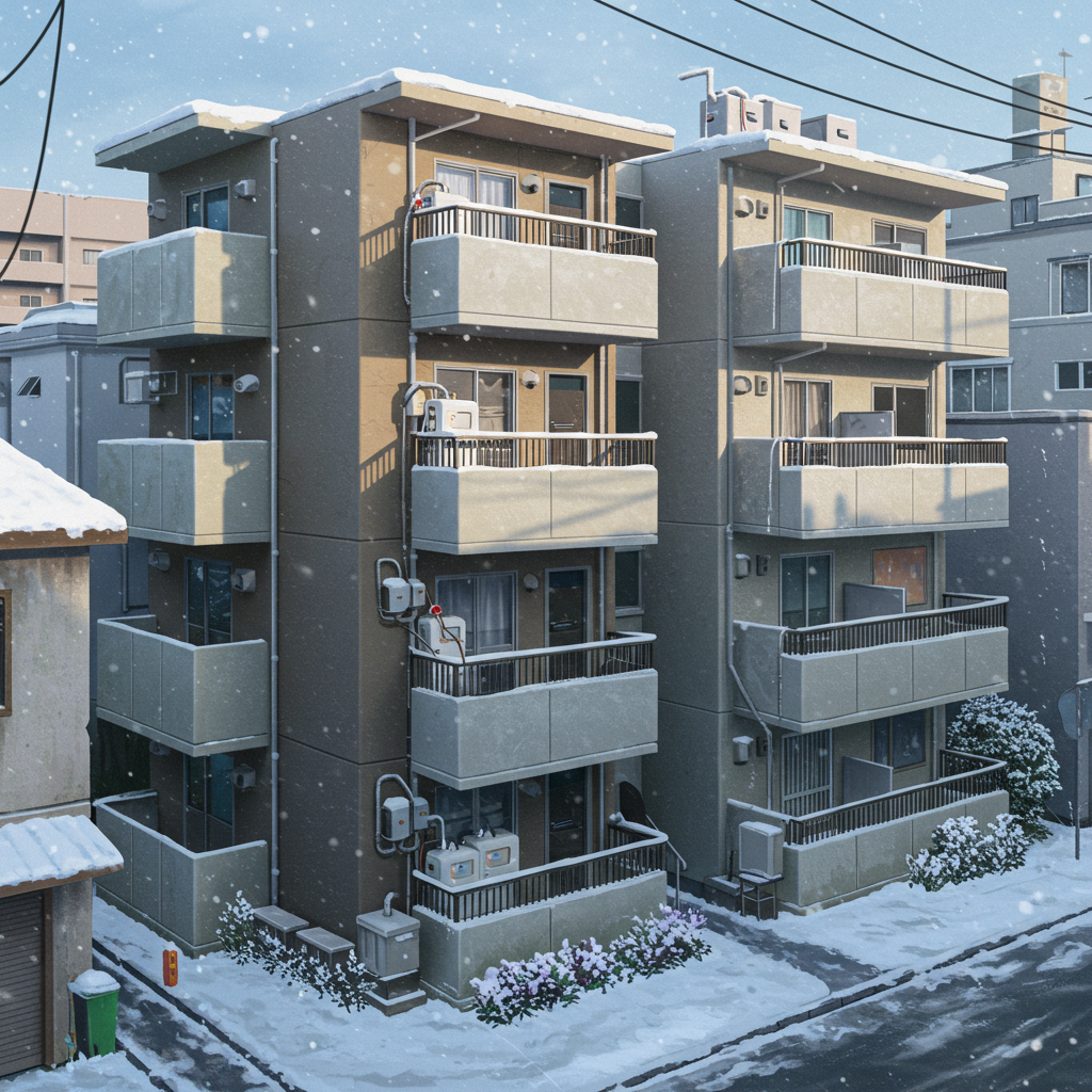 給湯器がない マンションの事例と事情