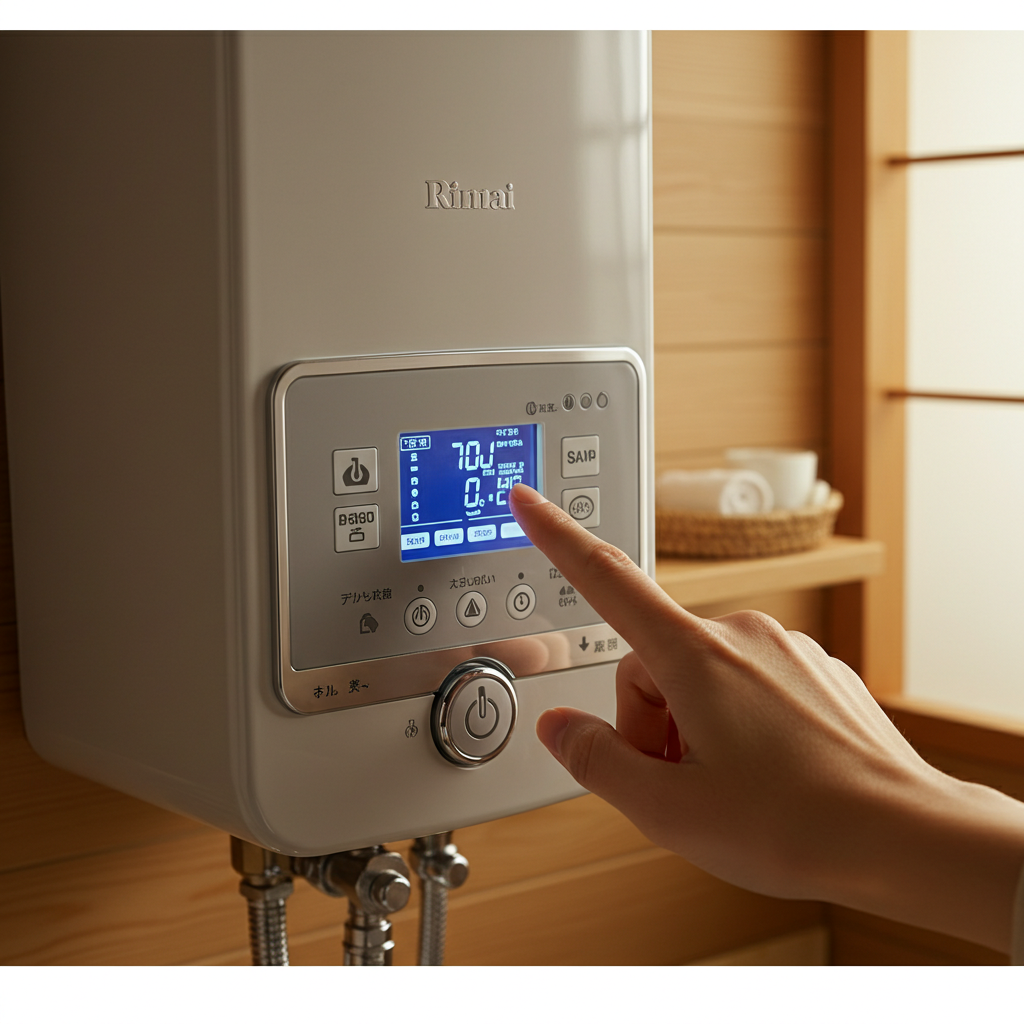 リンナイ 水位リセットの手順
