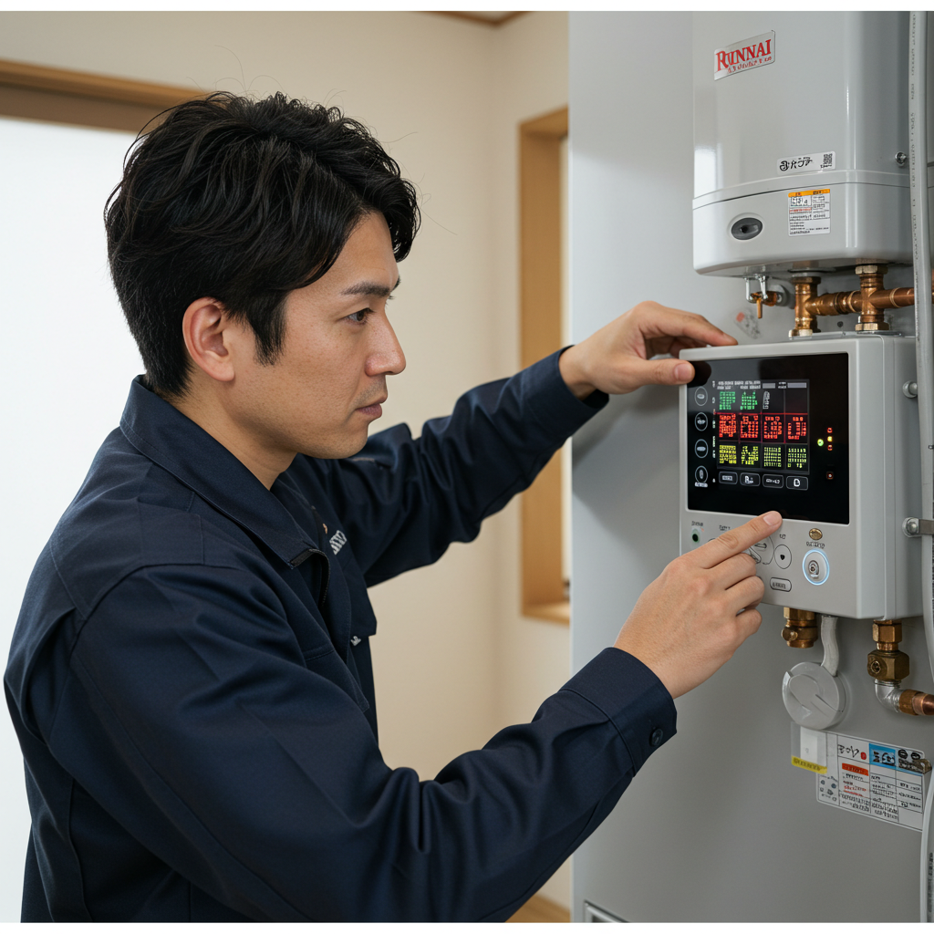 リンナイ 給湯器 お湯が出ない 111対応