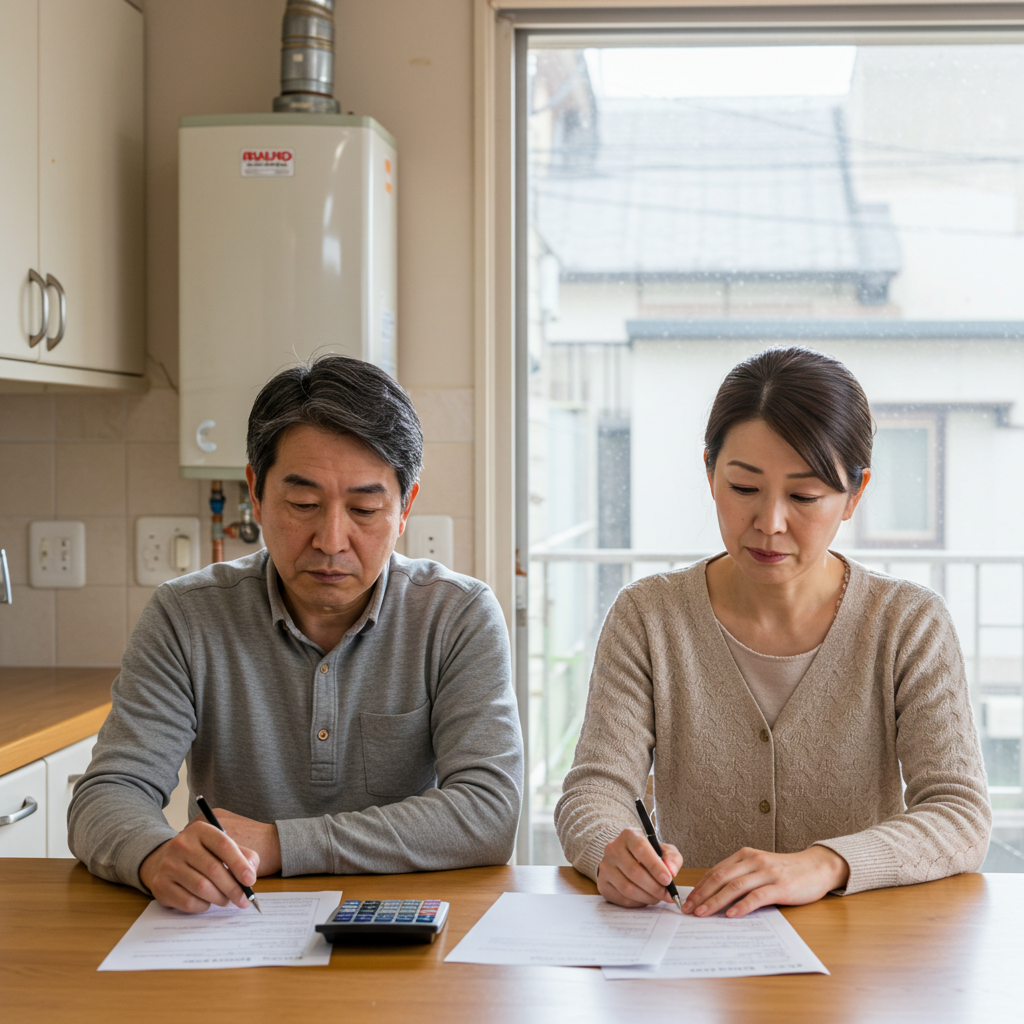 ガス給湯器リース料金の仕組み