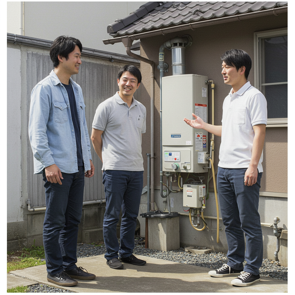 ガス給湯器 リース 口コミから見える実情