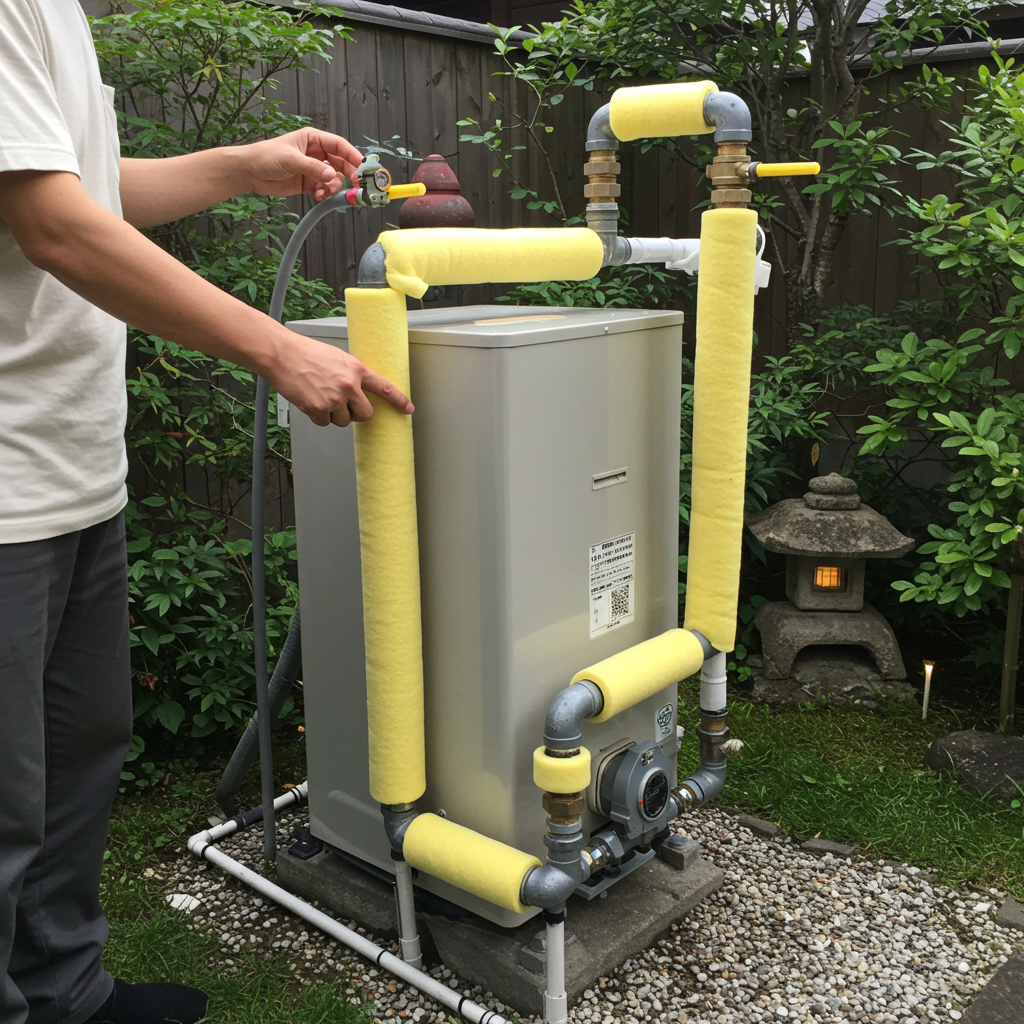 給湯器 配管 スポンジの役割を理解する