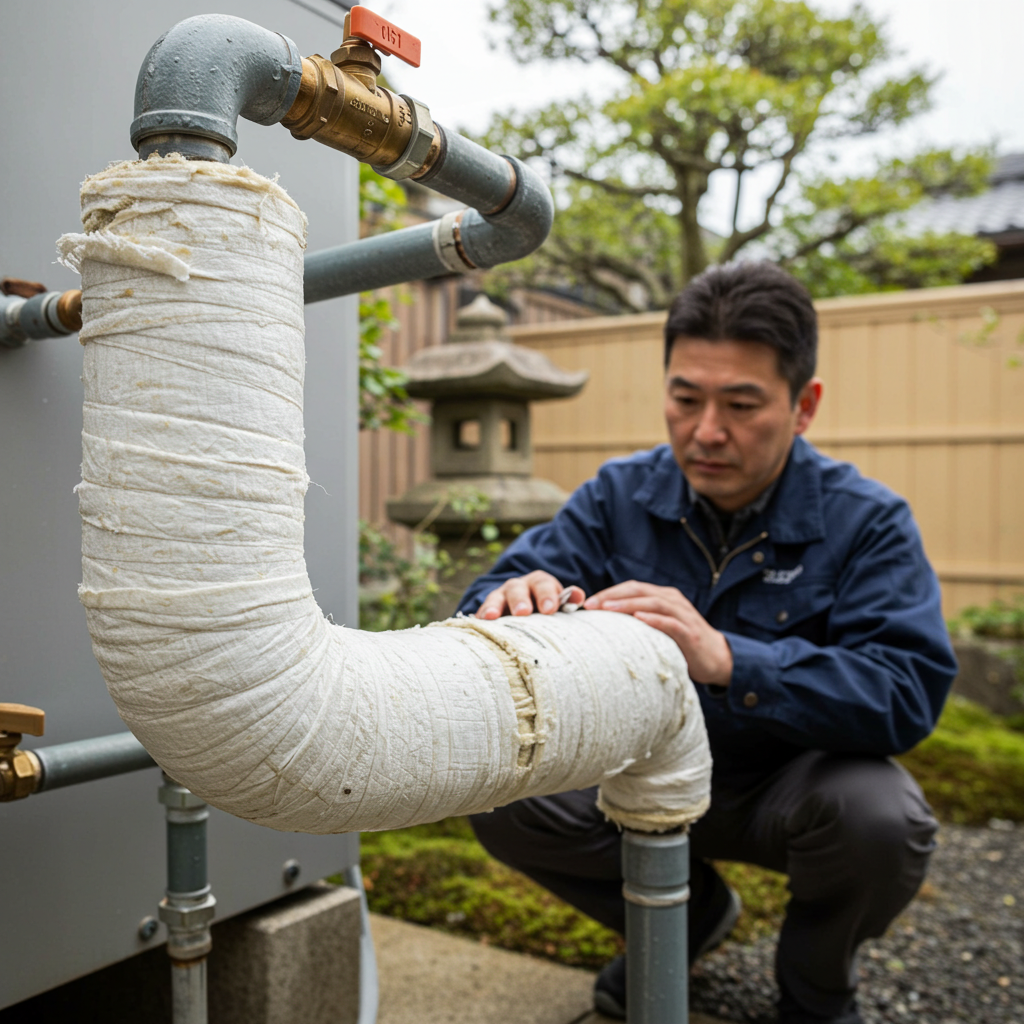 給湯器 配管 保温材の重要性と劣化対策