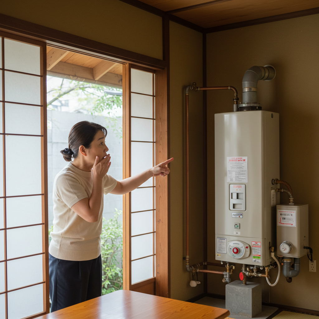 給湯器 室内 デメリットと注意点