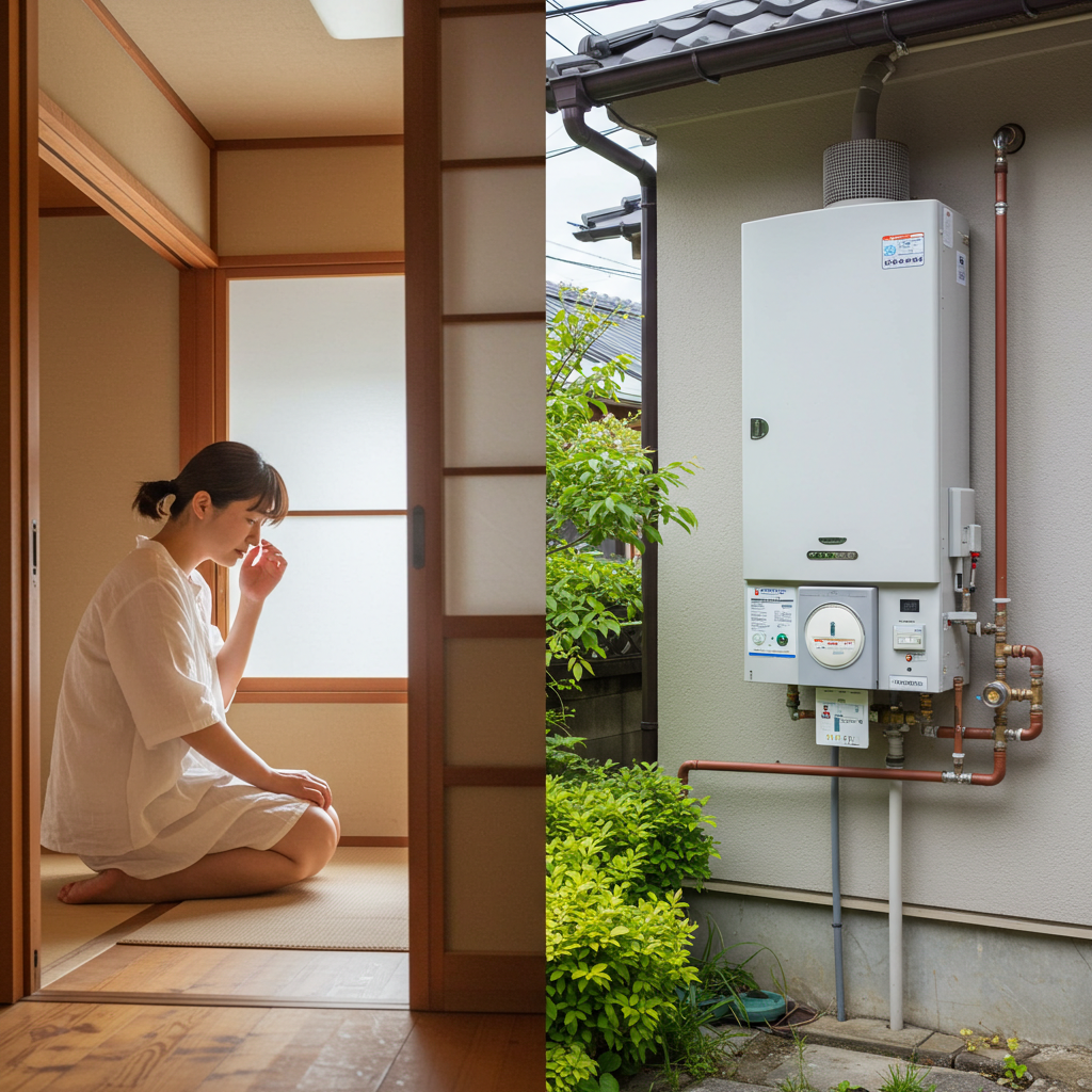 給湯器 屋内 屋外 違いを正しく理解