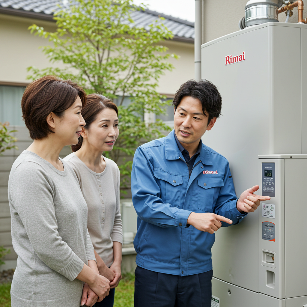 給湯器 仕組み リンナイにみる技術の違い