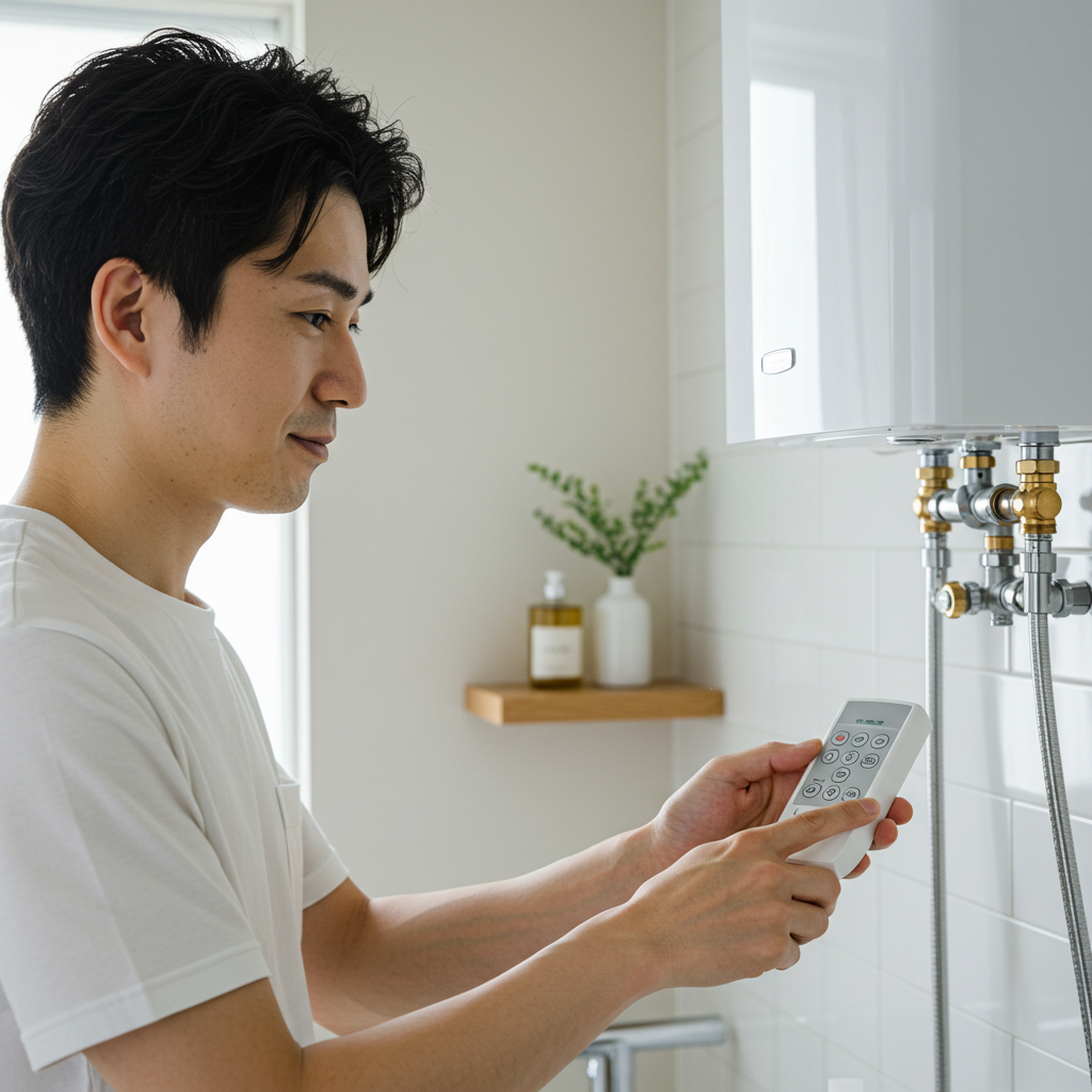 リンナイ 給湯器 エラー 632 リセットの手順