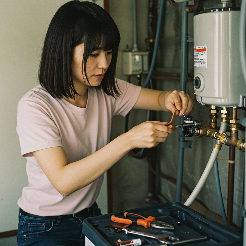 給湯器水漏れポタポタ賃貸での対応