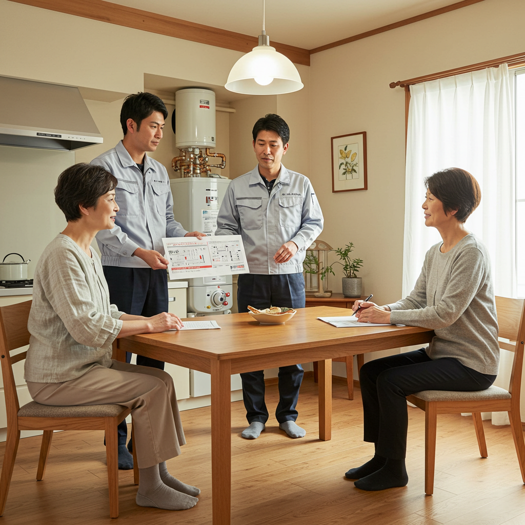 給湯器交換どこに頼むのが安心か