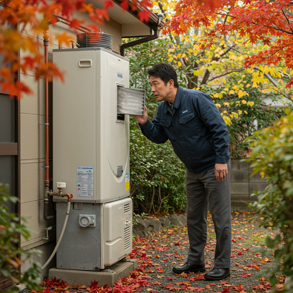 給湯器異音ゴーが聞こえる原因とは