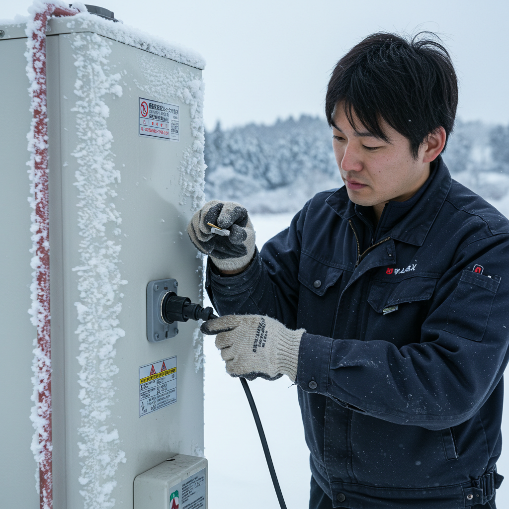 灯油ボイラー凍結防止電源の役割