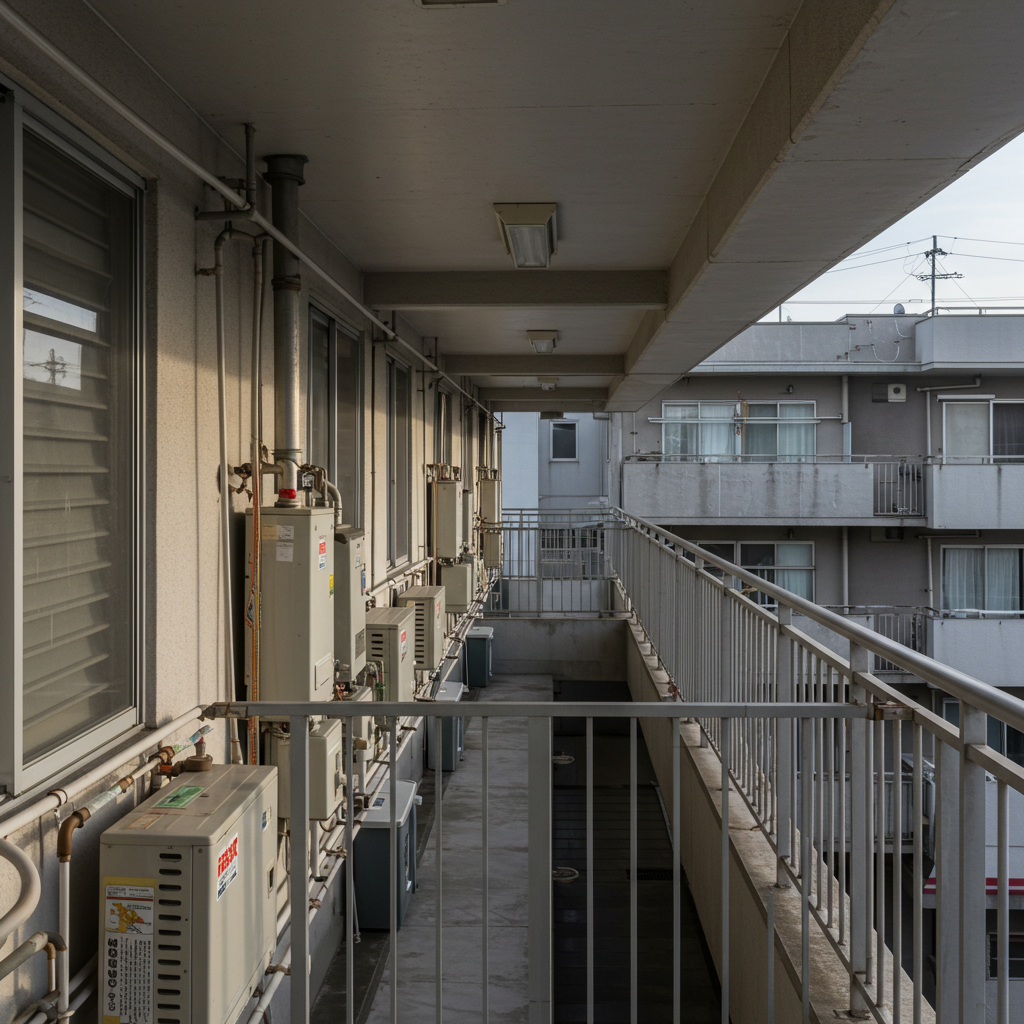 マンションベランダ給湯器の特徴