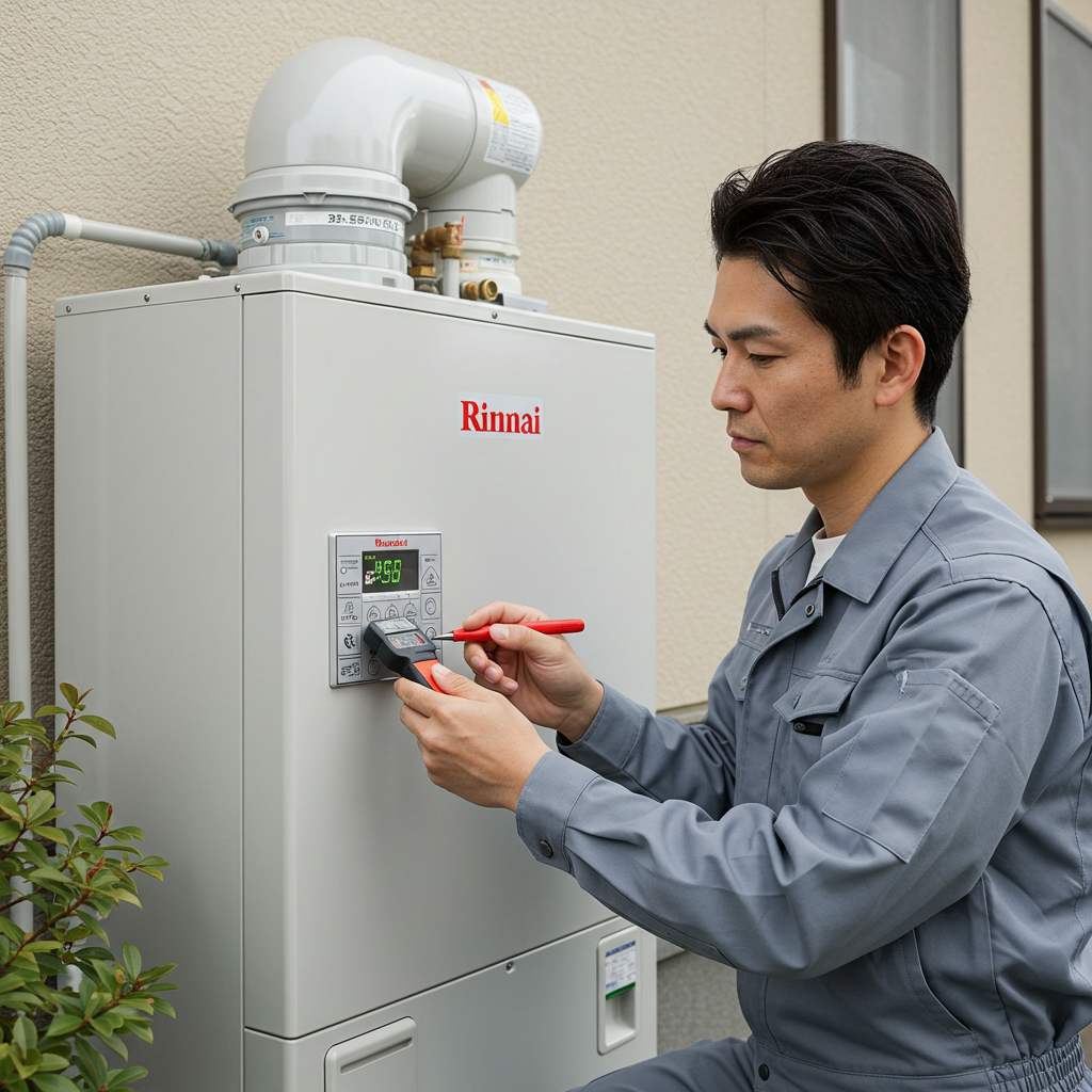 リンナイガス給湯器エラーと対処方法
