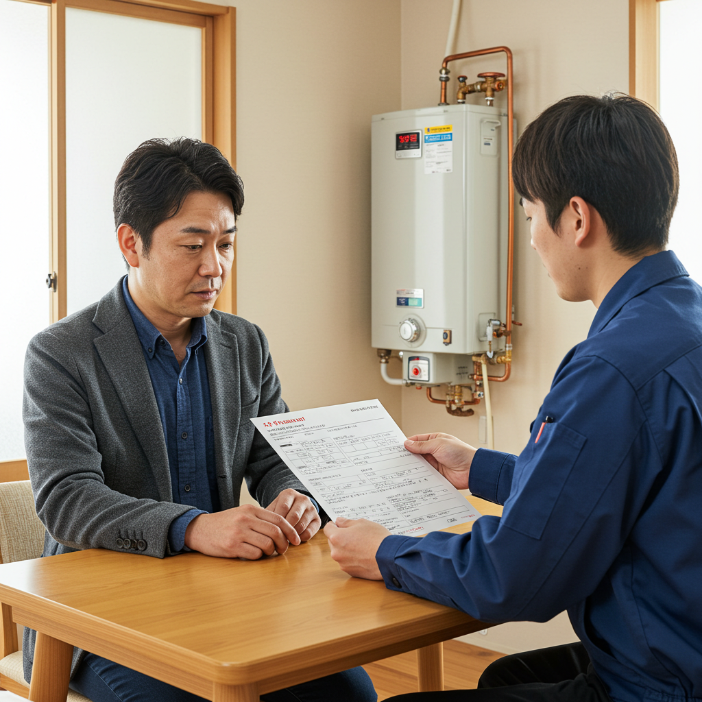 給湯器24号工事費込み相場を知る