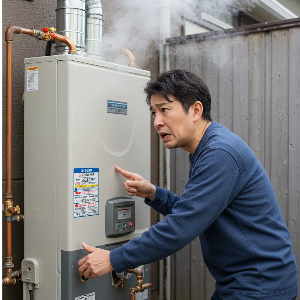 給湯器 壊れる前兆を知って交換を検討