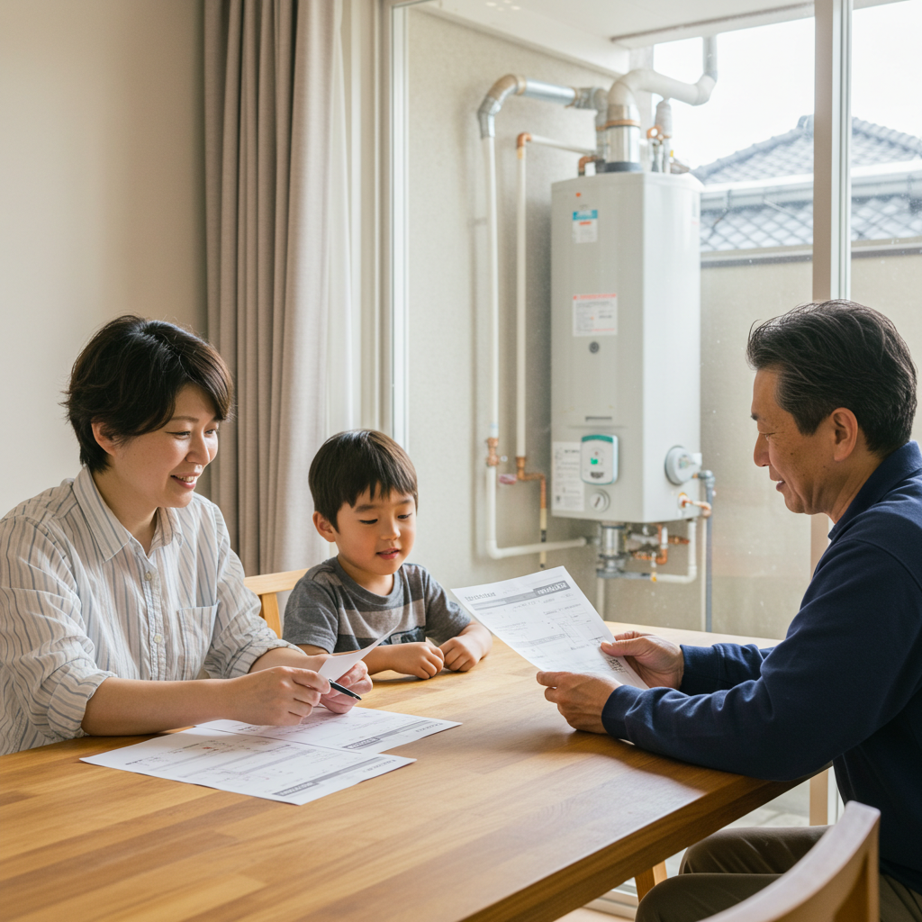 給湯器 値段の相場と交換費用の考え方