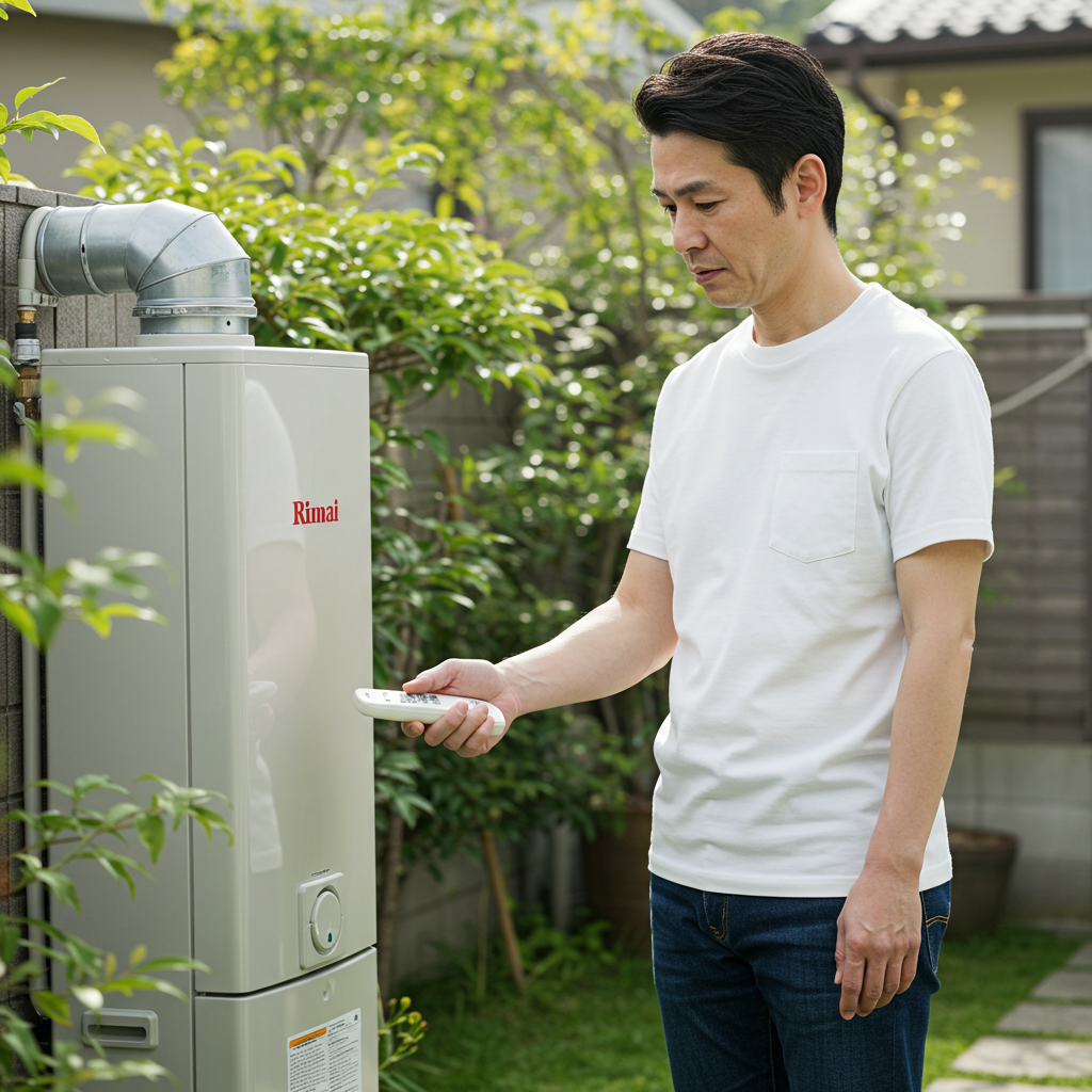 リンナイ 給湯器 電源落ちる時の主な要因