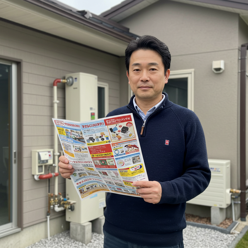 ヤマダ電機 給湯器 チラシから分かる情報