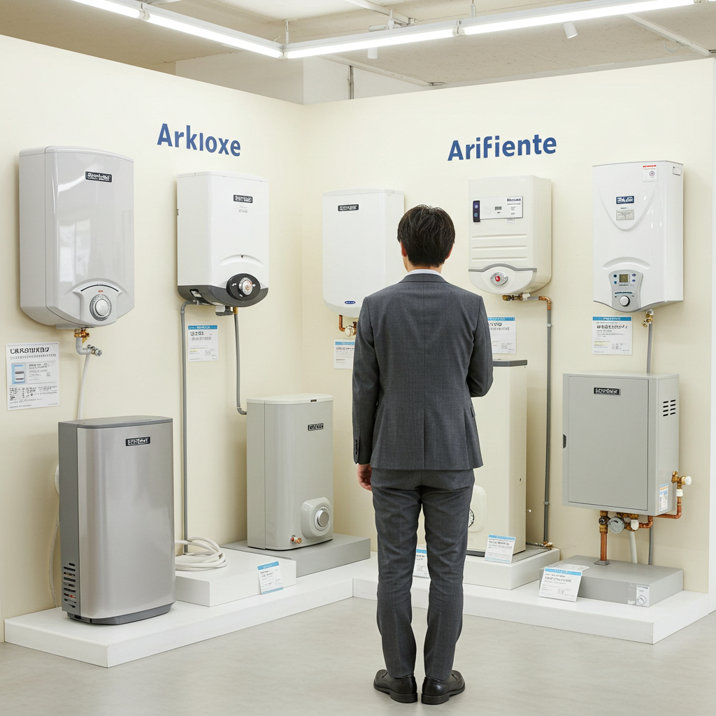 給湯器のシェア1位はどこですか？