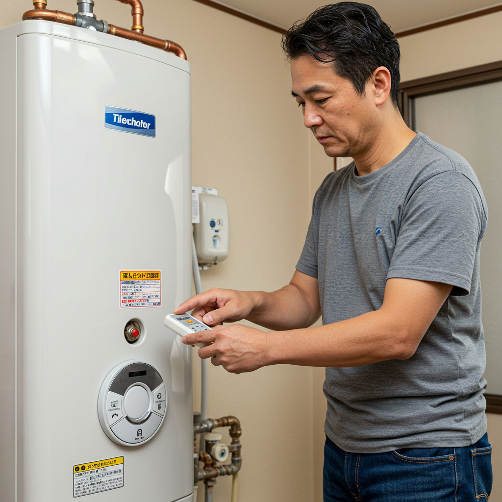 給湯器の初期化方法は？