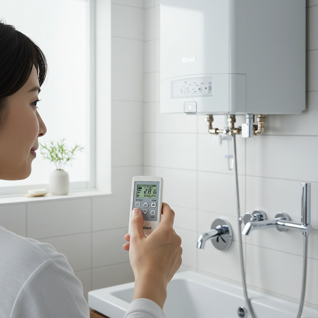 リンナイ 給湯器 エラー 632 リセットの手順