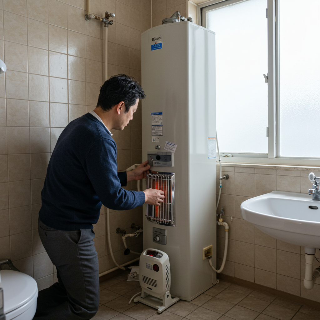 リンナイ 給湯器 エラー632 凍結の対処方法