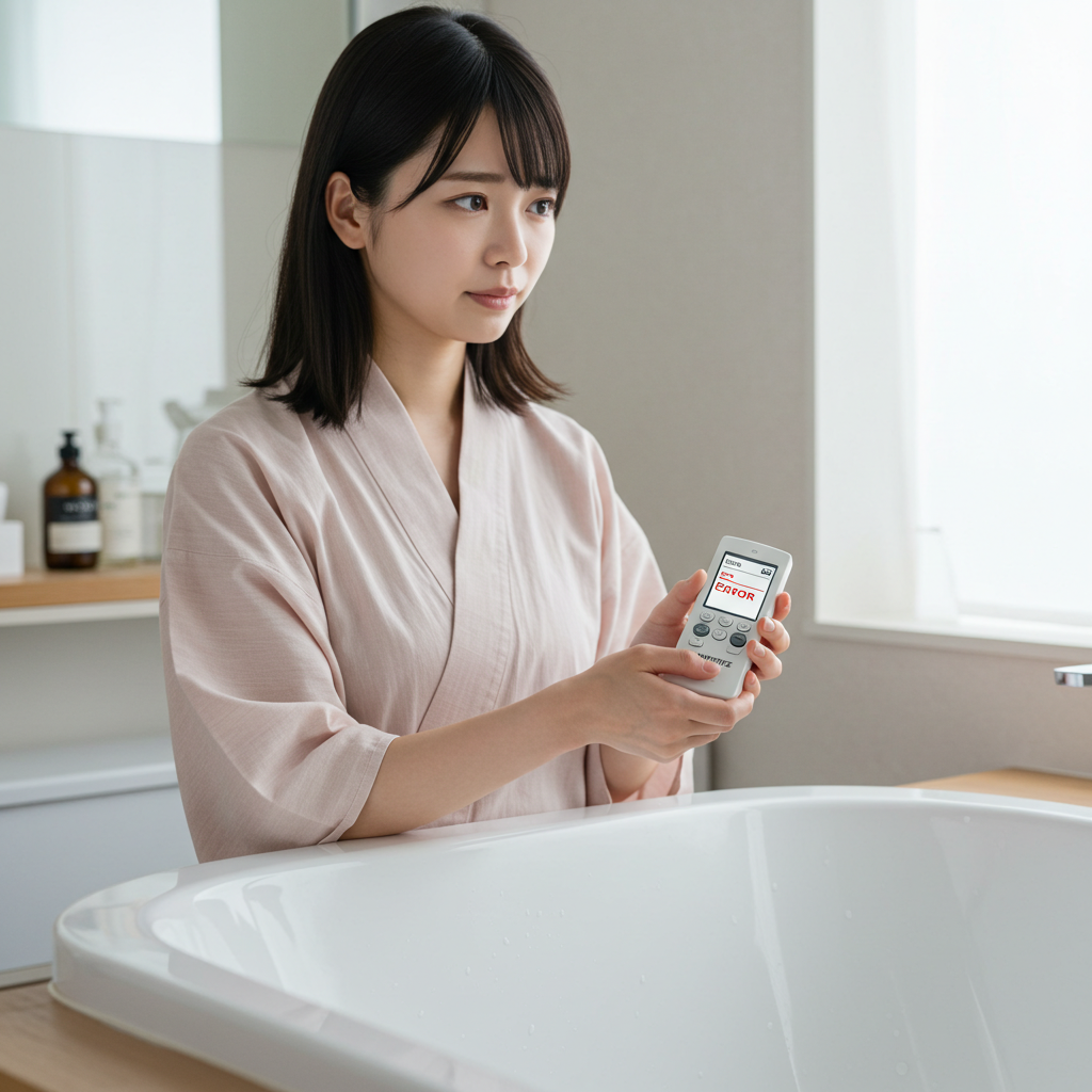 ノーリツのリモコンにエラーコード632が表示されたときはどうすればいいですか？