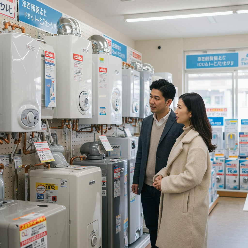 給湯器交換ホームセンター利用の可否