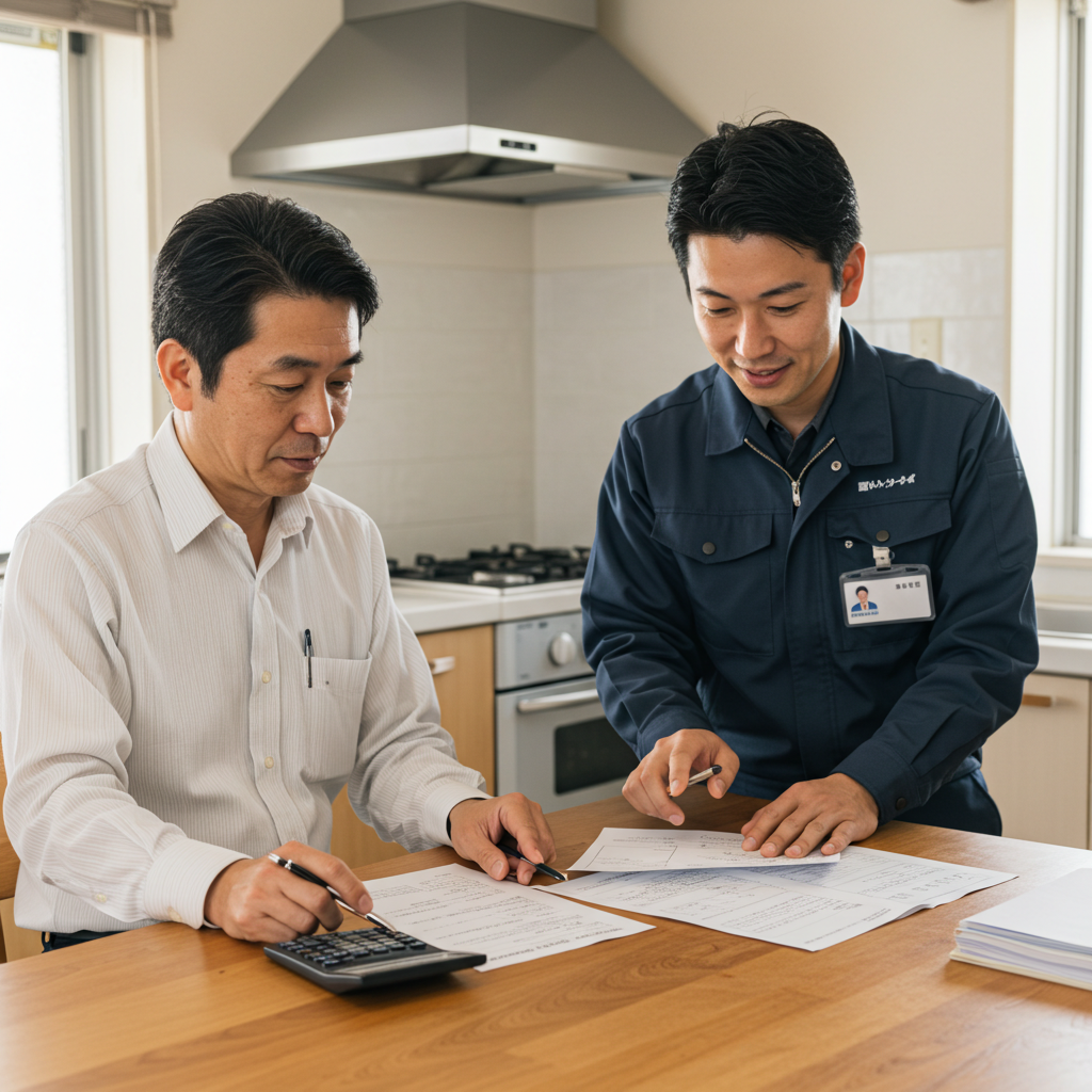 東京ガス給湯器交換費用の目安