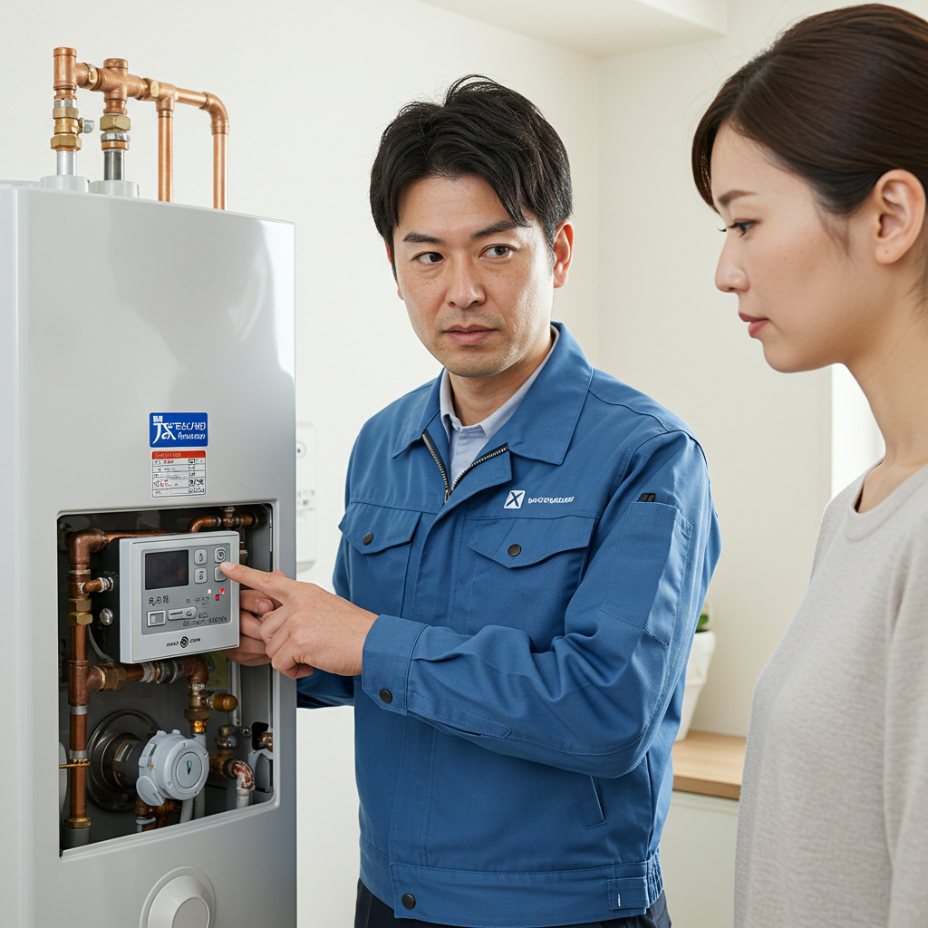 給湯器安全装置解除方法を正しく知る