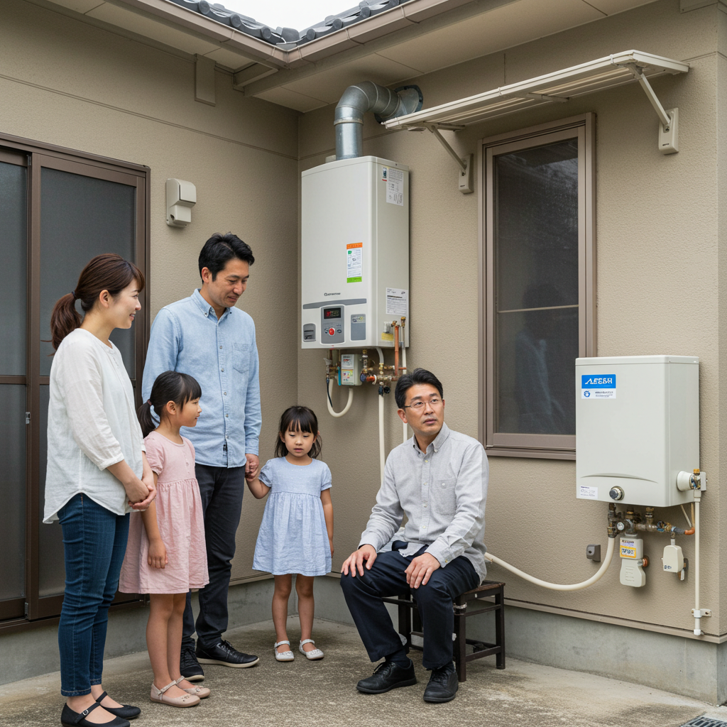 給湯器 ランニングコスト 計算の手順