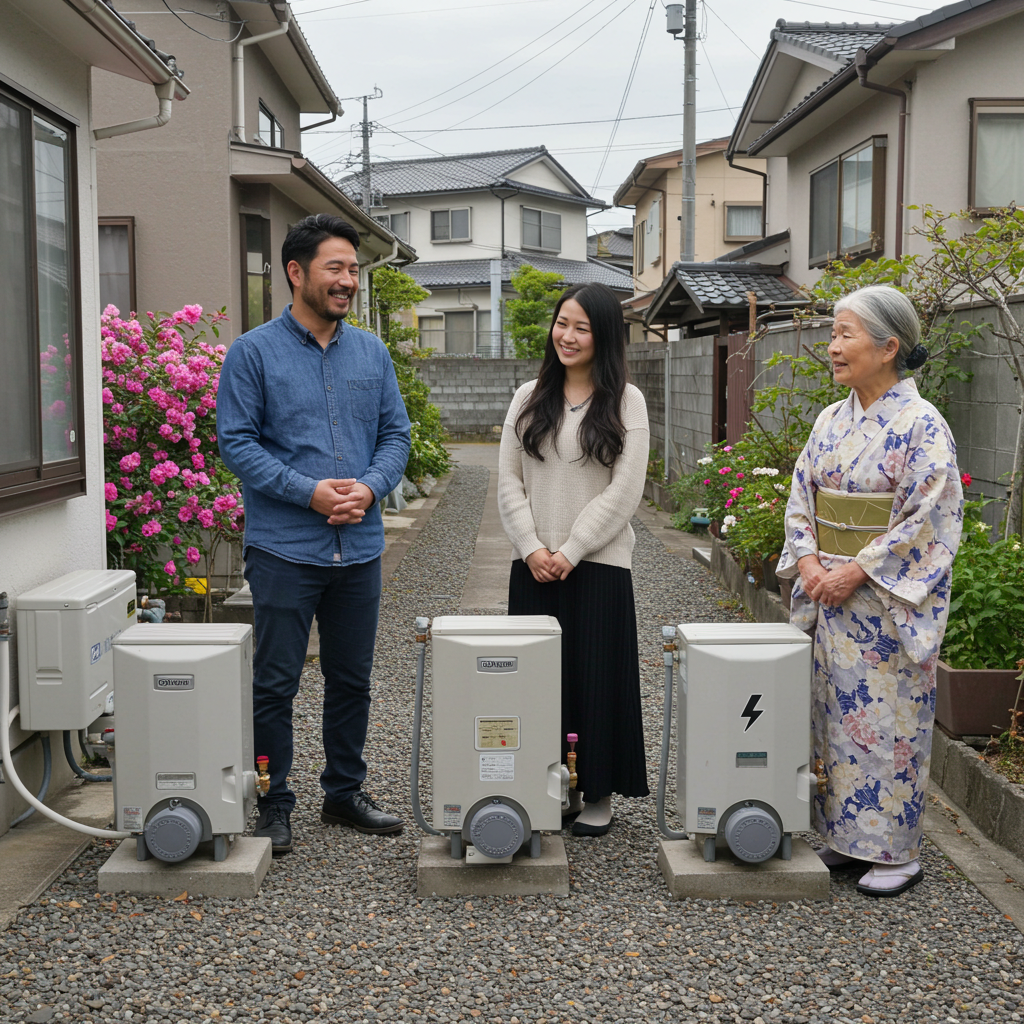 エコキュート ガス給湯器 ランニングコスト比較