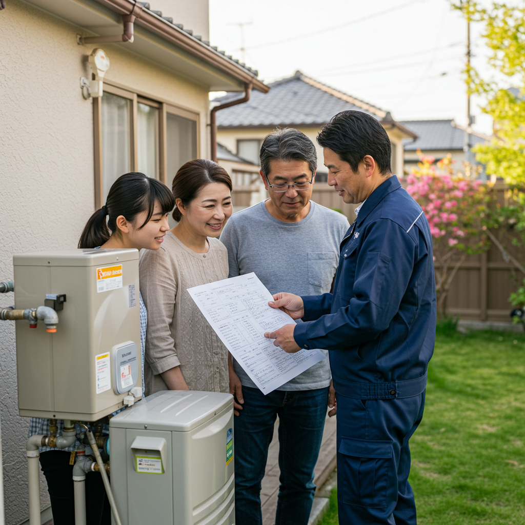 ビバホームの給湯器交換費用はいくらですか？