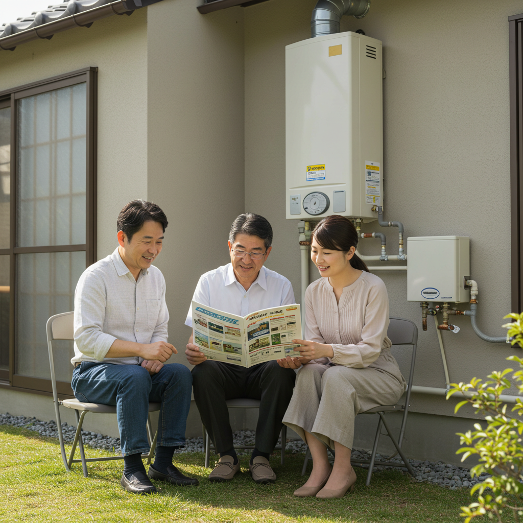 リンナイ 給湯器 カタログの見方