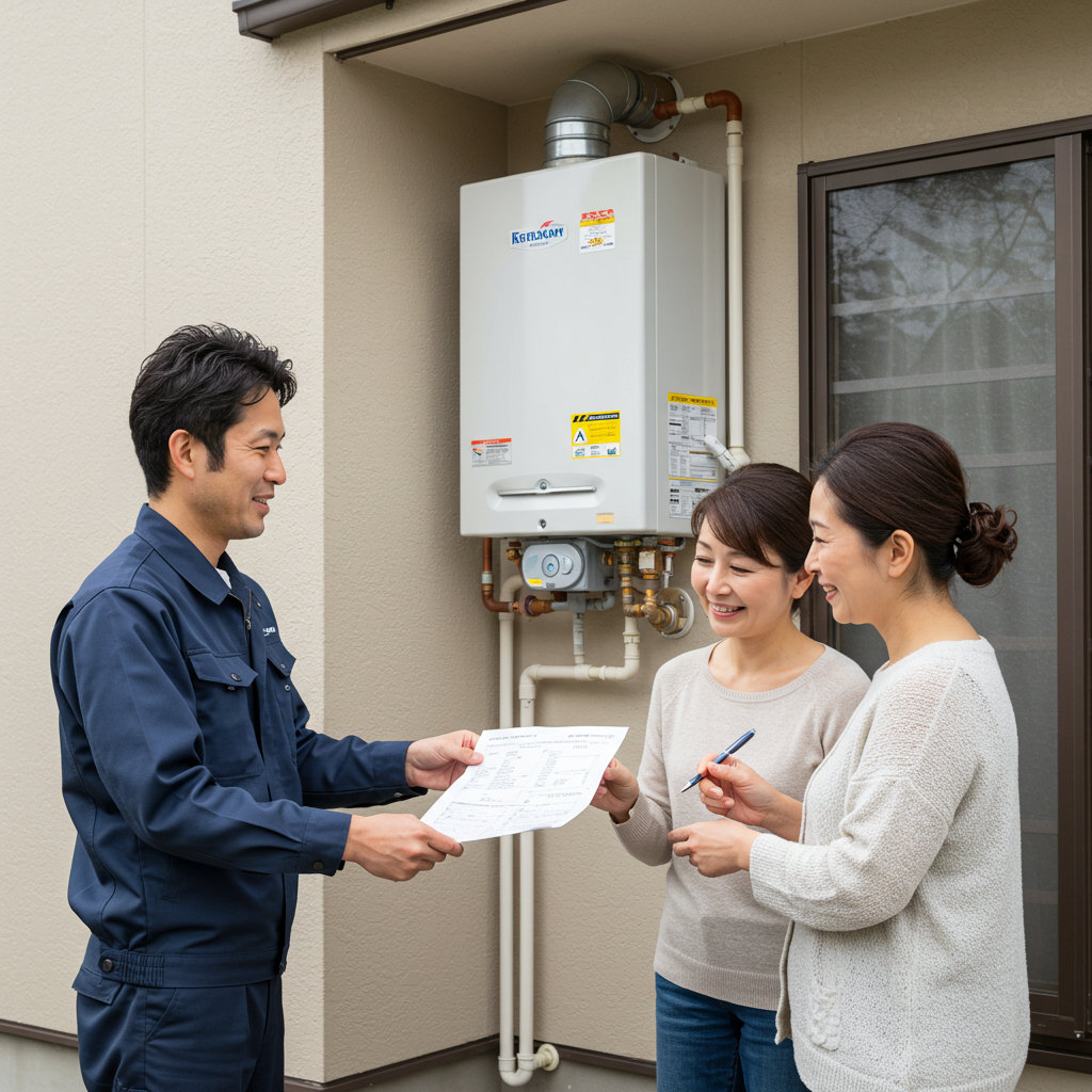 給湯器 24号 工事費込み 相場の目安