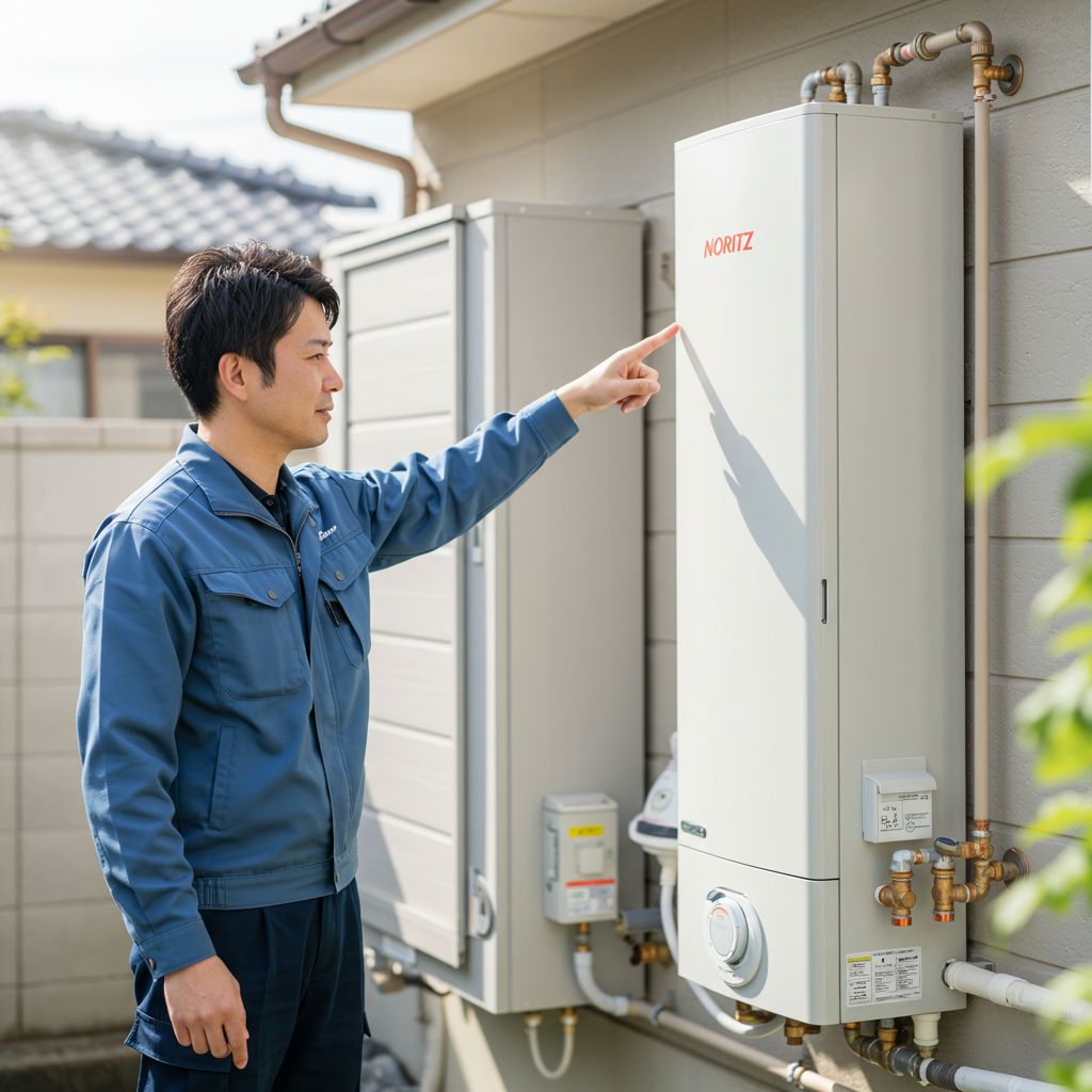 ノーリツ給湯器の基本的な仕組み